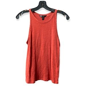 Banana Republic 100% Linen Halter Tank Top, Size XS